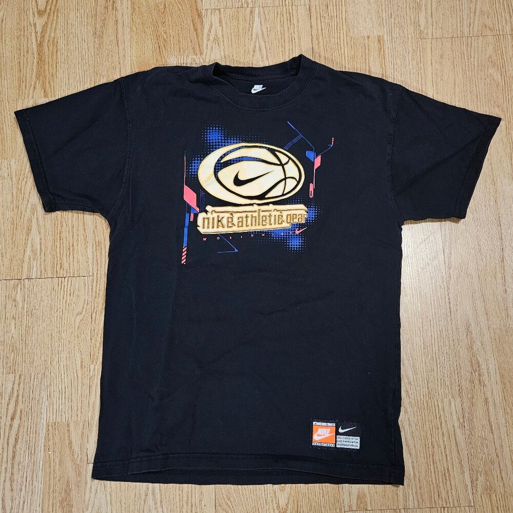 Men's Nike Athletic Gear Short Sleeve Graphic T-Shirt - Black - Small